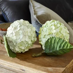 Dekoblume 2er Set Hortensie