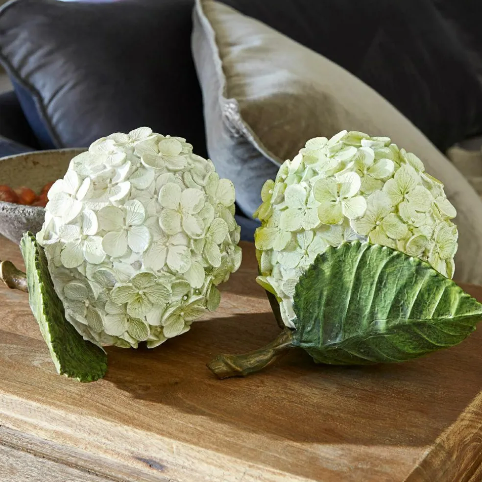 Dekoblume 2er Set Hortensie