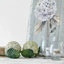 Dekoblume 2er Set Hortensie