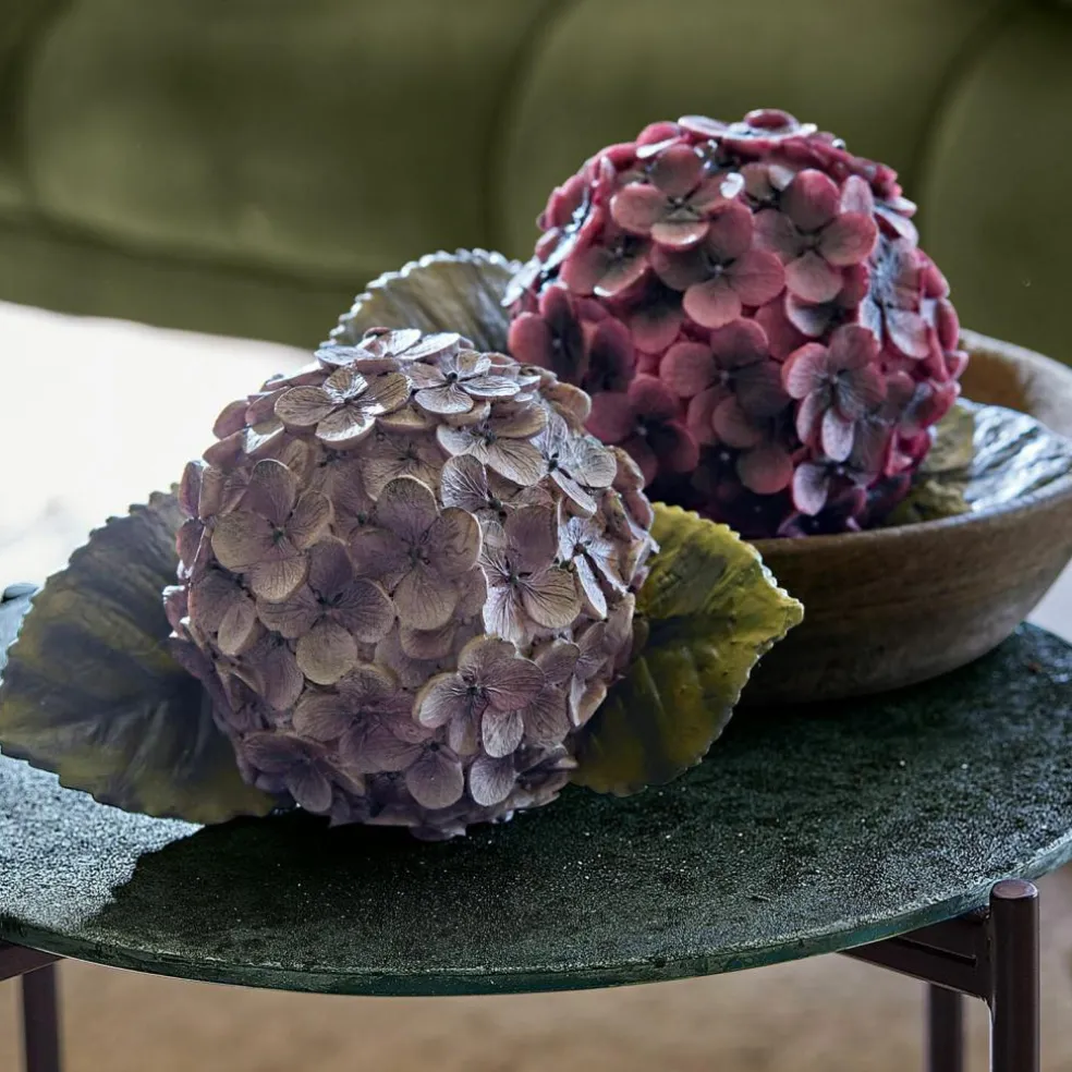 Dekoblume 2er Set Hortensie