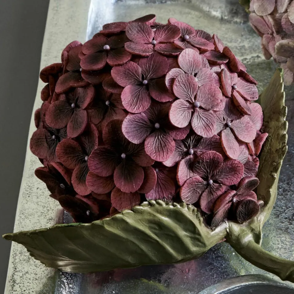 Dekoblume 2er Set Hortensie