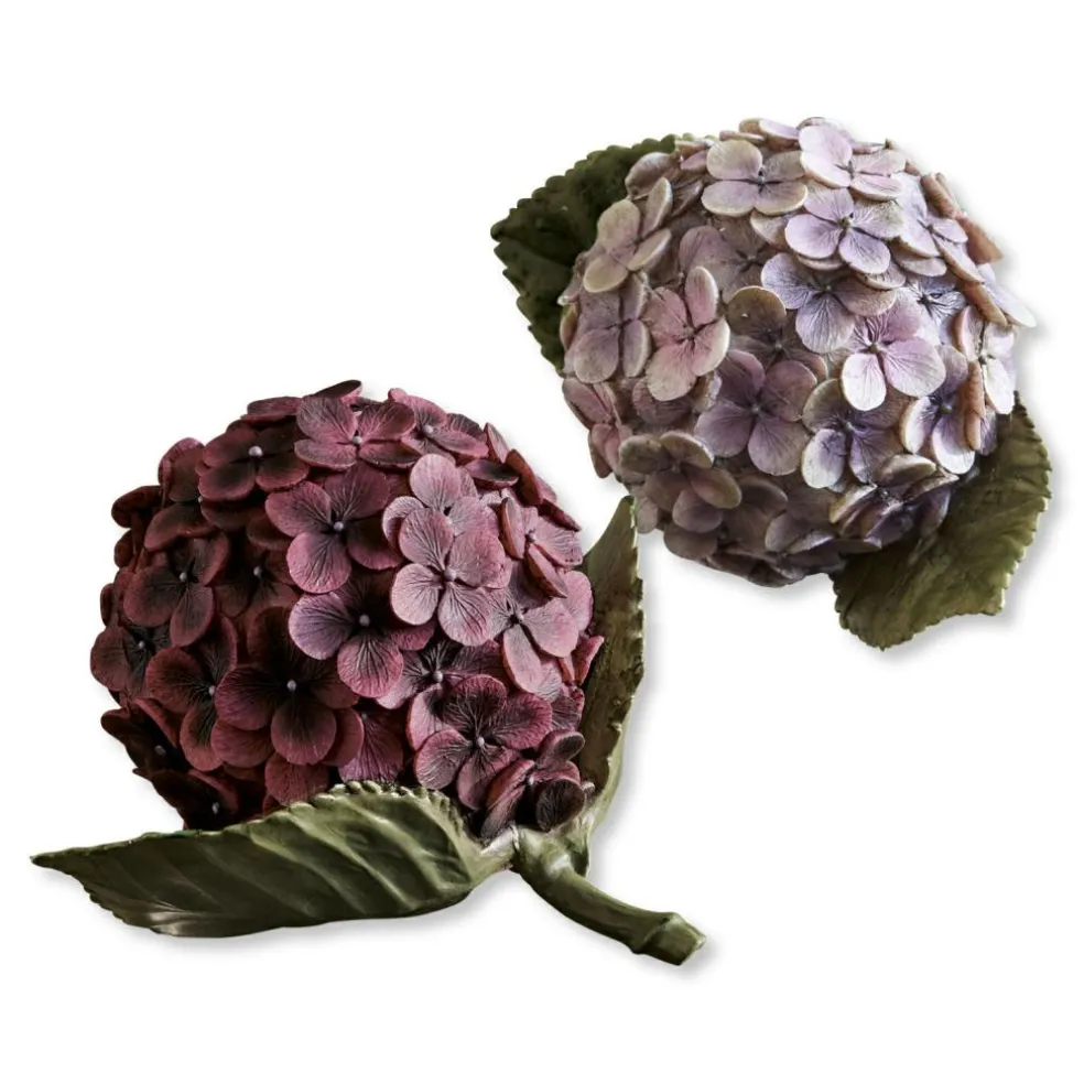 Dekoblume 2er Set Hortensie