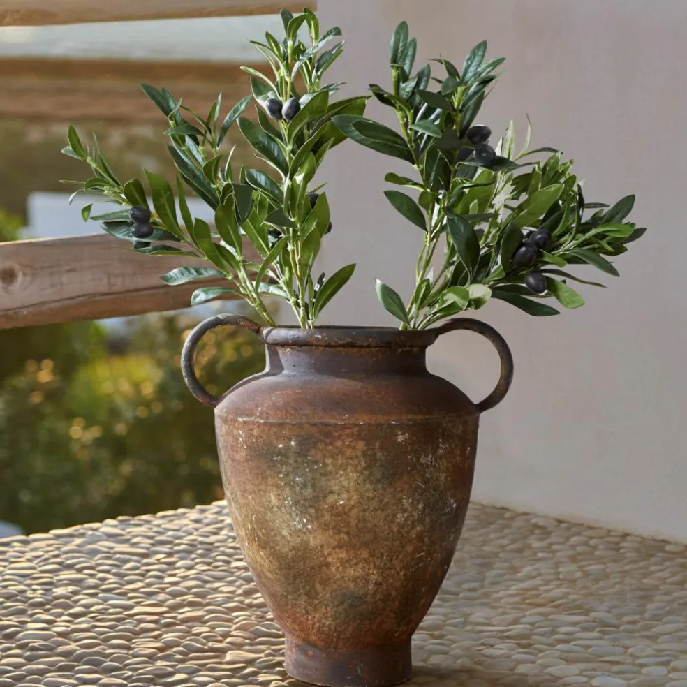 Deko-Olivenzweig 2er Set Olives