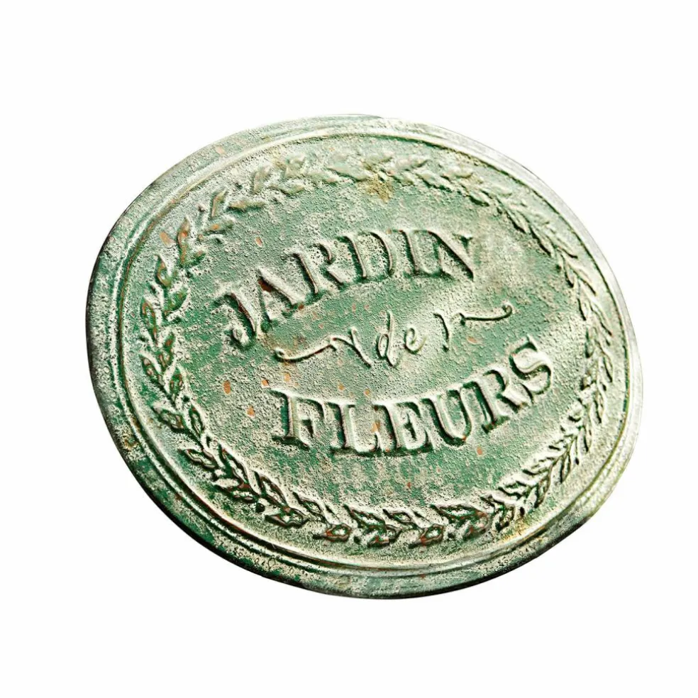 Deko-Schild Jardin de Fleurs