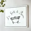 Deko-Schild La salle de bain