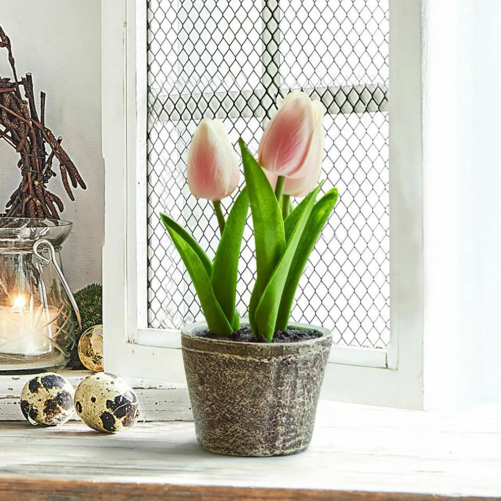 Deko-Tulpe 2er Set Zéphine