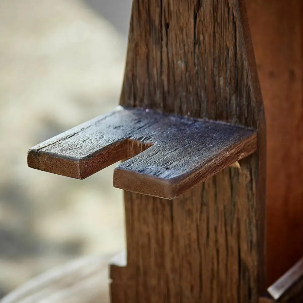 Flaschenhalter mit Gläsern Préalon