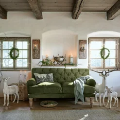 Hirsch mit Reh und Kitz Olsen