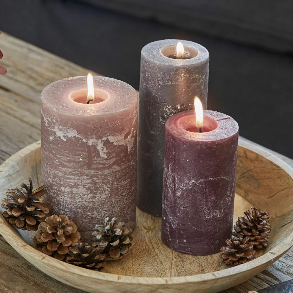 Kerze 3er Set Pretin