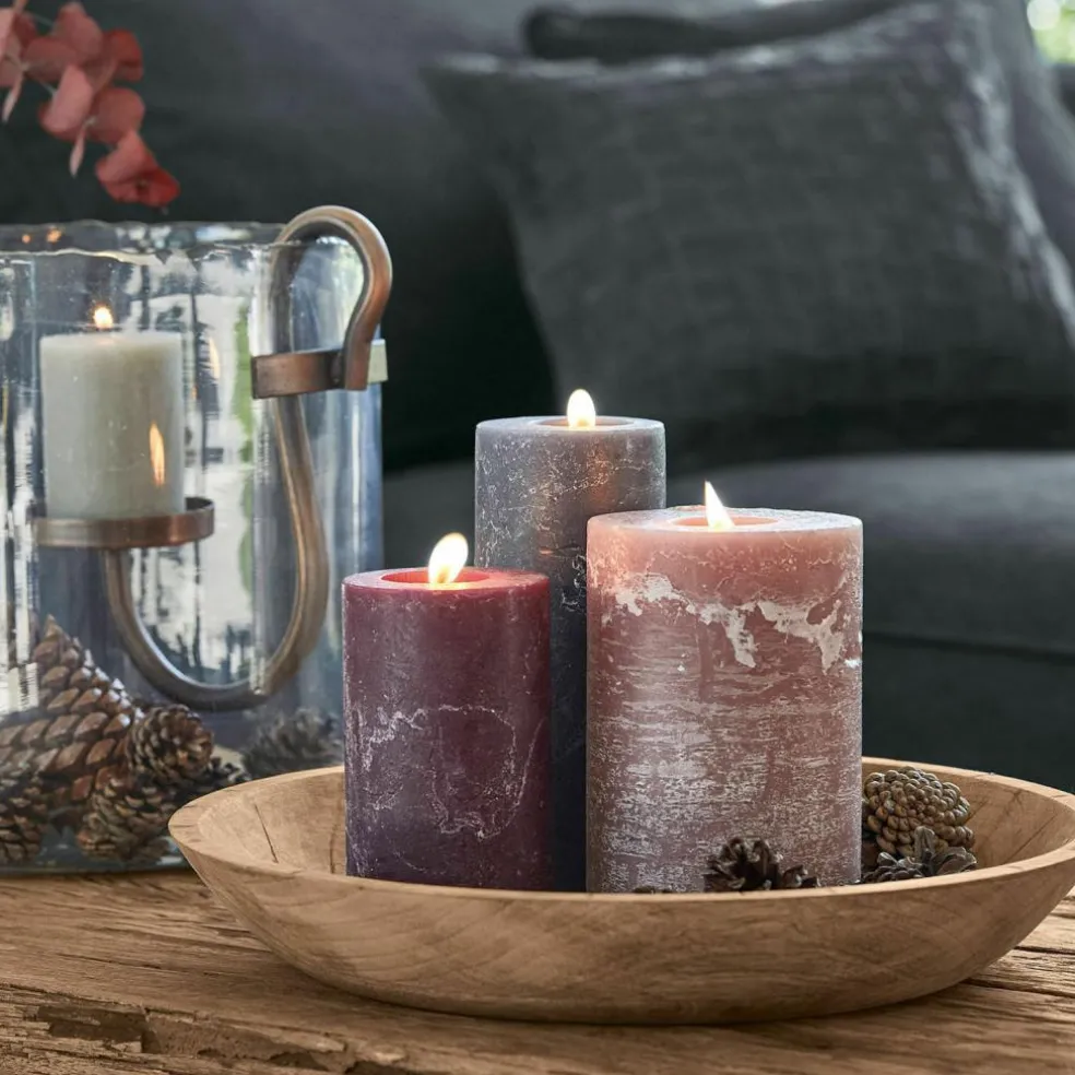 Kerze 3er Set Pretin