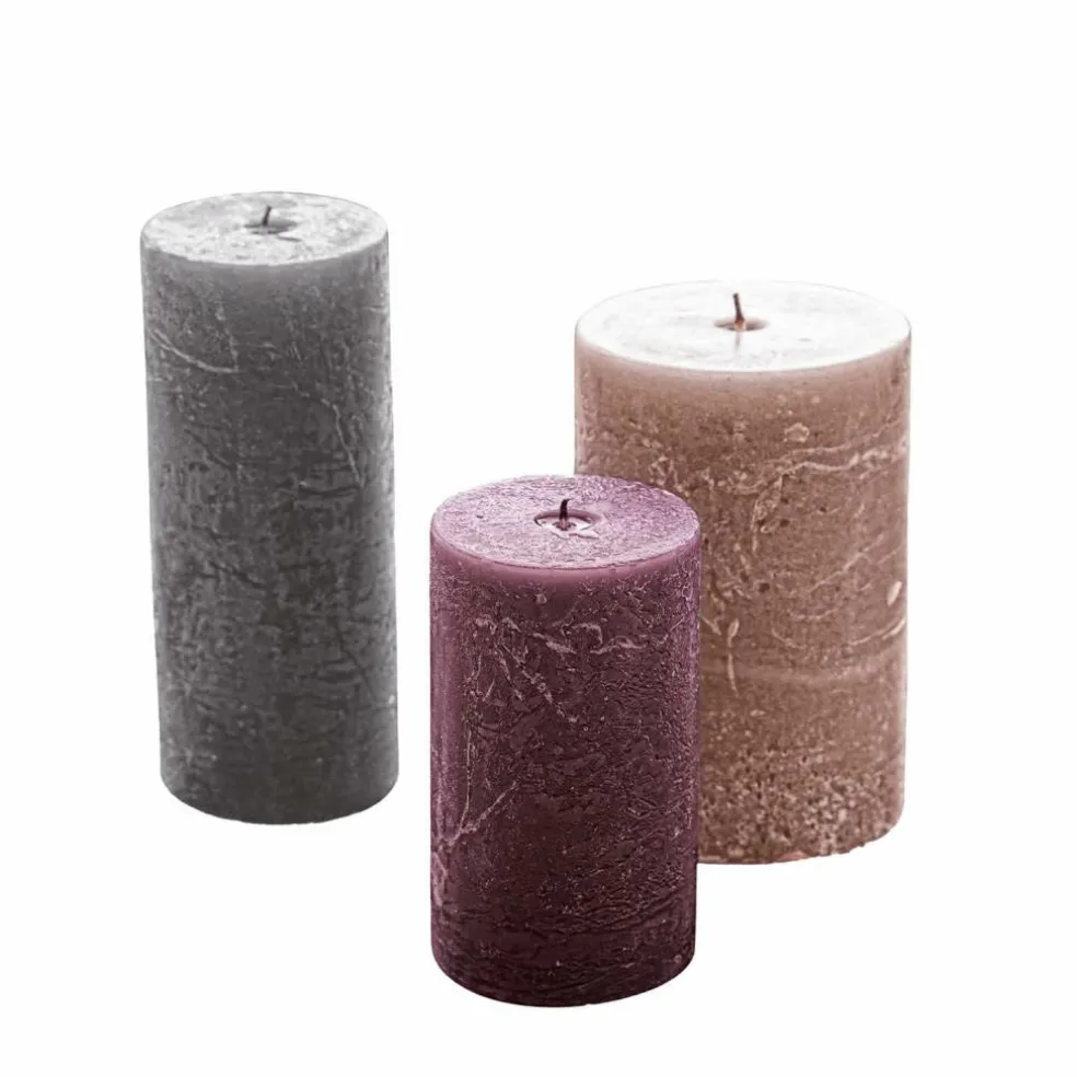 Kerze 3er Set Pretin