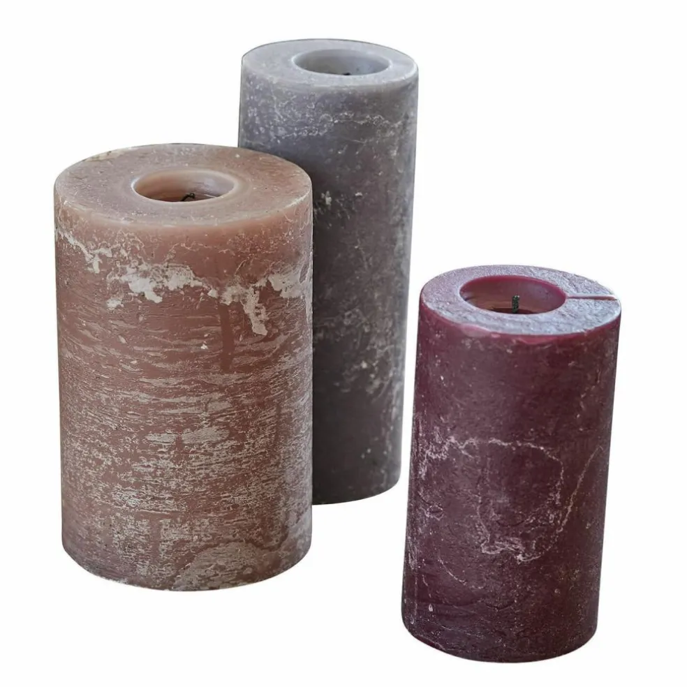 Kerze 3er Set Pretin