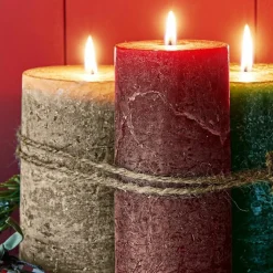 Kerze 3er Set Salis