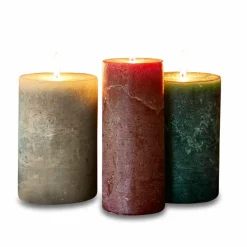 Kerze 3er Set Salis