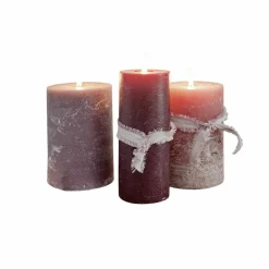 Kerze 3er Set Salis