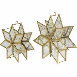 Kerzenhalter 2er Set Zaydan