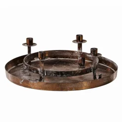 Kerzenkranz mit Tablett Ivremont