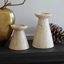 Kerzenständer 2er Set Bazrahim