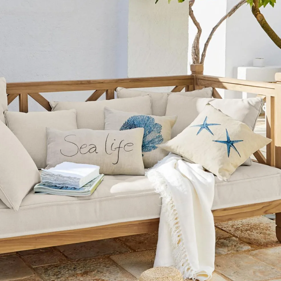 Kissenhülle 3er Set Sea life