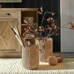 Korb 2er Set Velourette