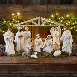 Krippenfiguren 12er Set Santo