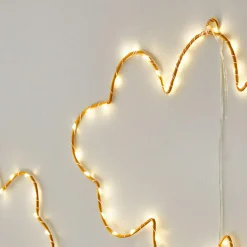 LED-Leuchtdeko 2er Set Elenar