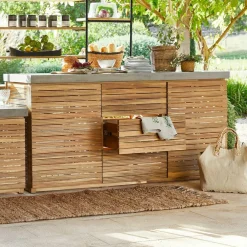 Outdoor-Küchenzeile FSC®-100% Venzone