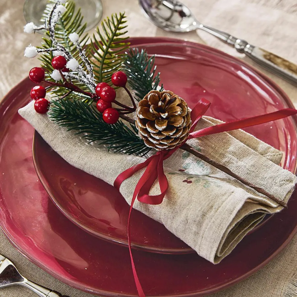 Serviette 4er Set Lenius