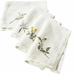 Serviette 4er Set Lentilly