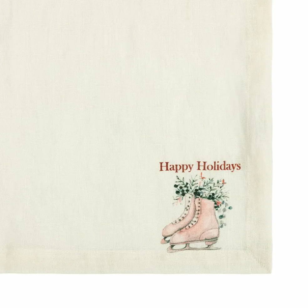 Serviette 4er Set Merry & Bright