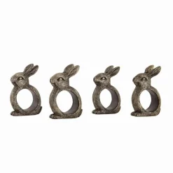 Serviettenring 4er Set Bresanto