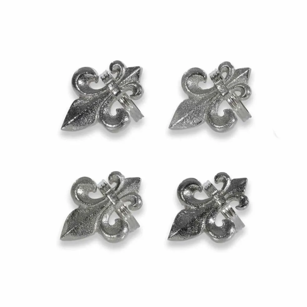 Serviettenring 4er Set Fleur De Lis