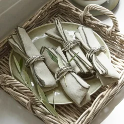 Serviettenring 4er Set Limche