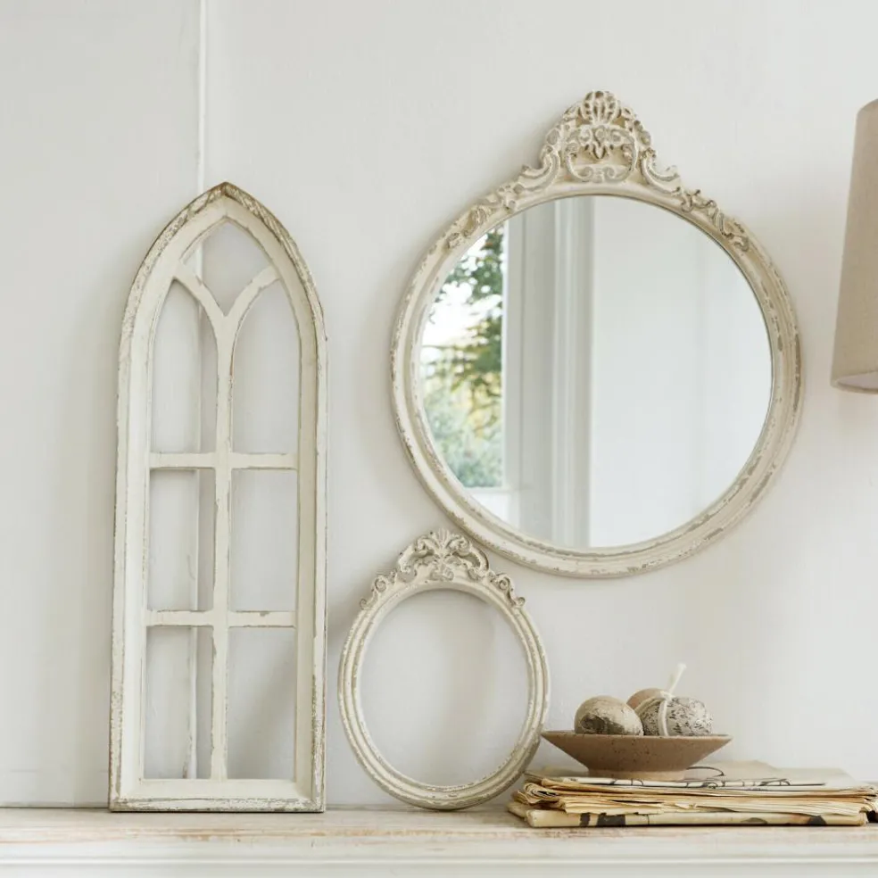 Spiegel mit Deko-Fenstern im 3er Set Morilev