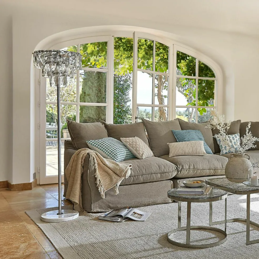 Stehlampe Crystalford