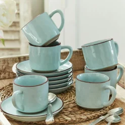 Tasse mit Untertasse 6er Set Biarré