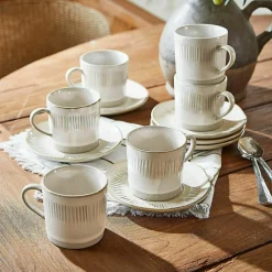 Tasse mit Untertasse 6er Set Périers