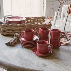 Tasse mit Untertasse 6er Set Biarré