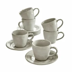 Tasse mit Untertasse 6er Set Norrvik