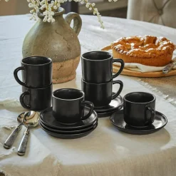Tasse mit Untertasse 6er Set Biarré