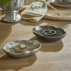 Teelichthalter 2er Set Quilvano