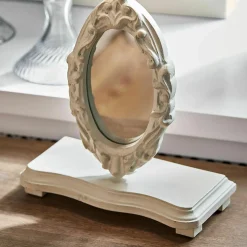 Tischlampe mit Spiegel Brannach