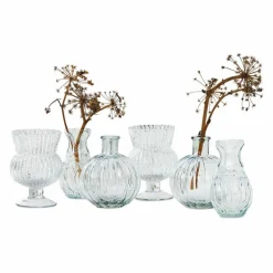 Vase 6er Set Amber