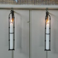 Wandkerzenhalter 2er Set Vivendas