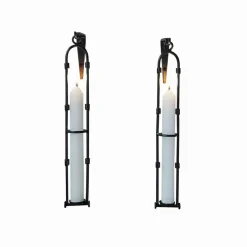 Wandkerzenhalter 2er Set Vivendas