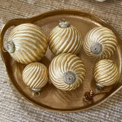 Weihnachtskugeln 6er Set Frasetta