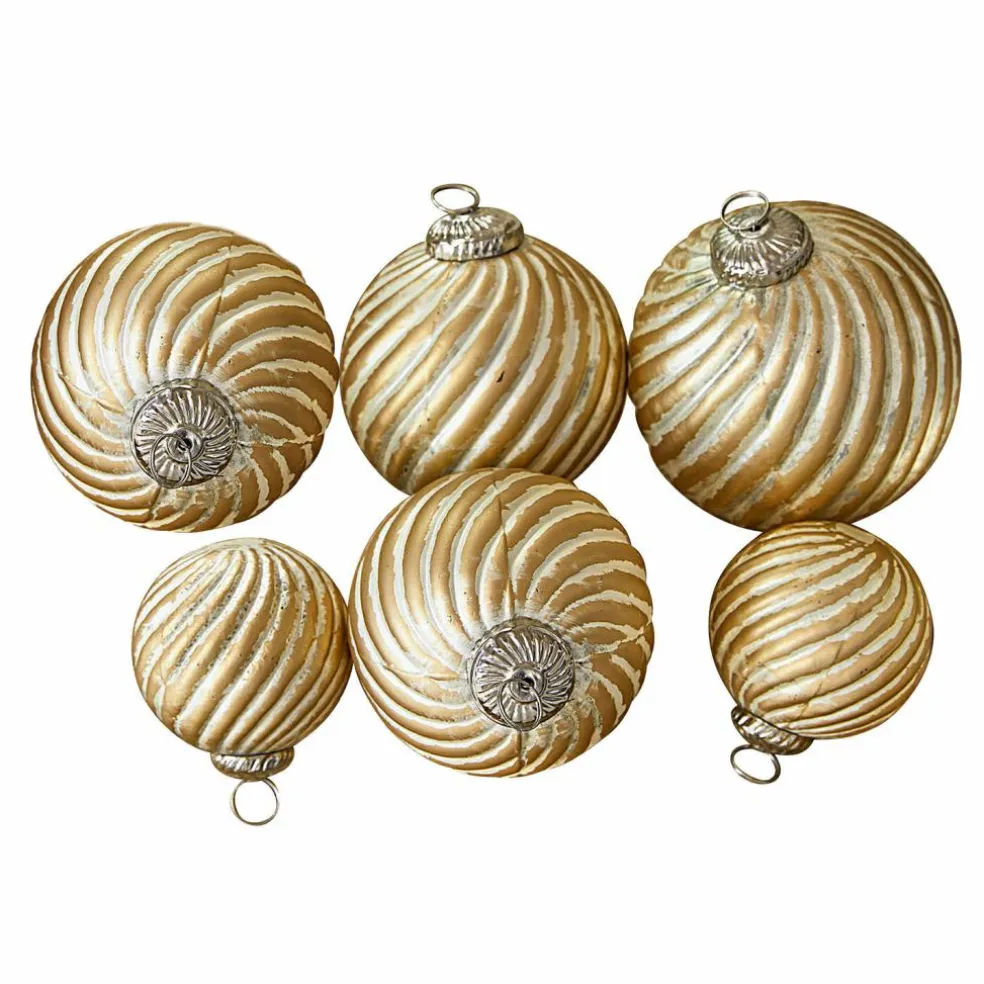 Weihnachtskugeln 6er Set Frasetta