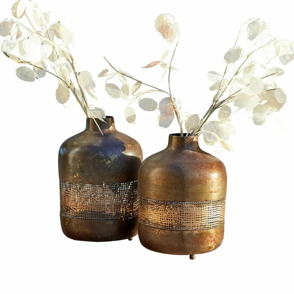 Windlicht 2er Set Cinziana