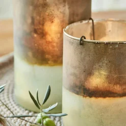 Windlicht 2er Set Drinesto