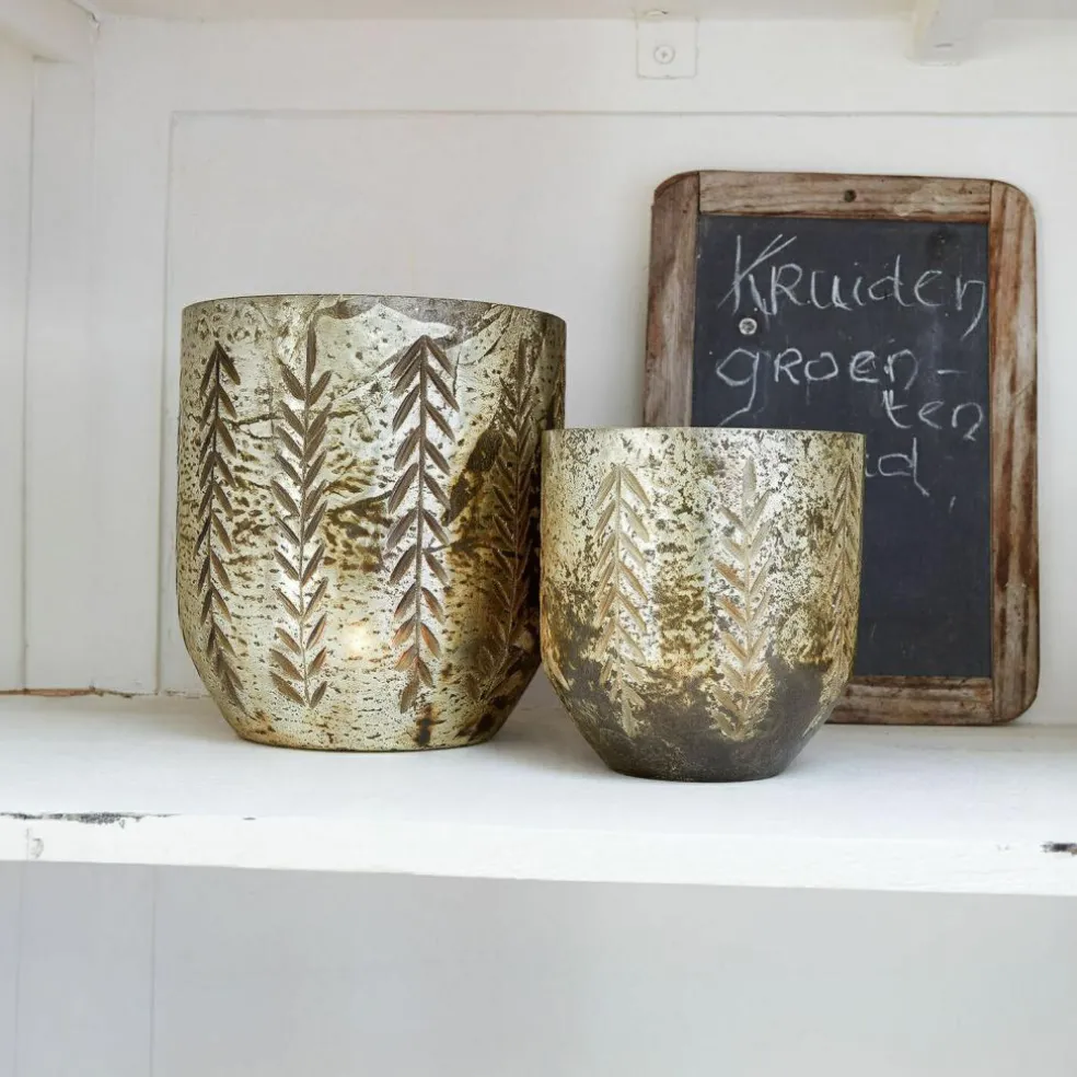 Windlicht 2er Set Filorex